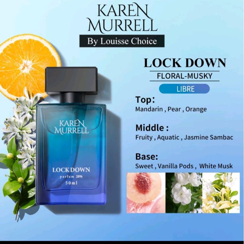 LOUISSE CHOICE KAREN MURRELL  - LOCK DOWN Parfum 20%  50ml