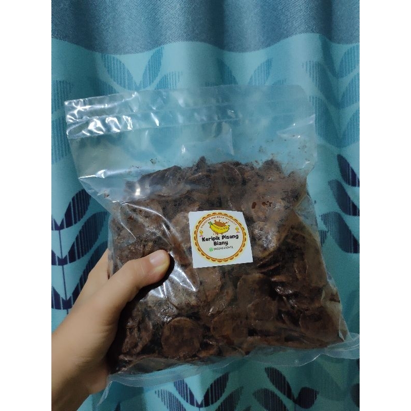 

keripik pisang coklat lumer