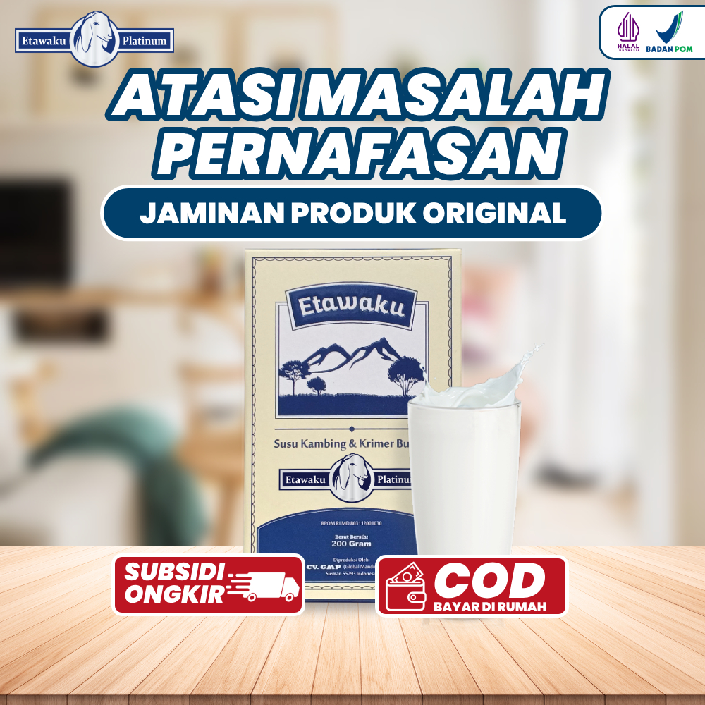 

PROMO ETAWAKU PLATINUM | Susu Kambing Etawa Bubuk Original Meningkatkan Kekebalan Tubuh Menjaga Kesehatan dan Kepadatan Tulang Atasi Masalah Pernafasan Halal BPOM Gratis Ongkir