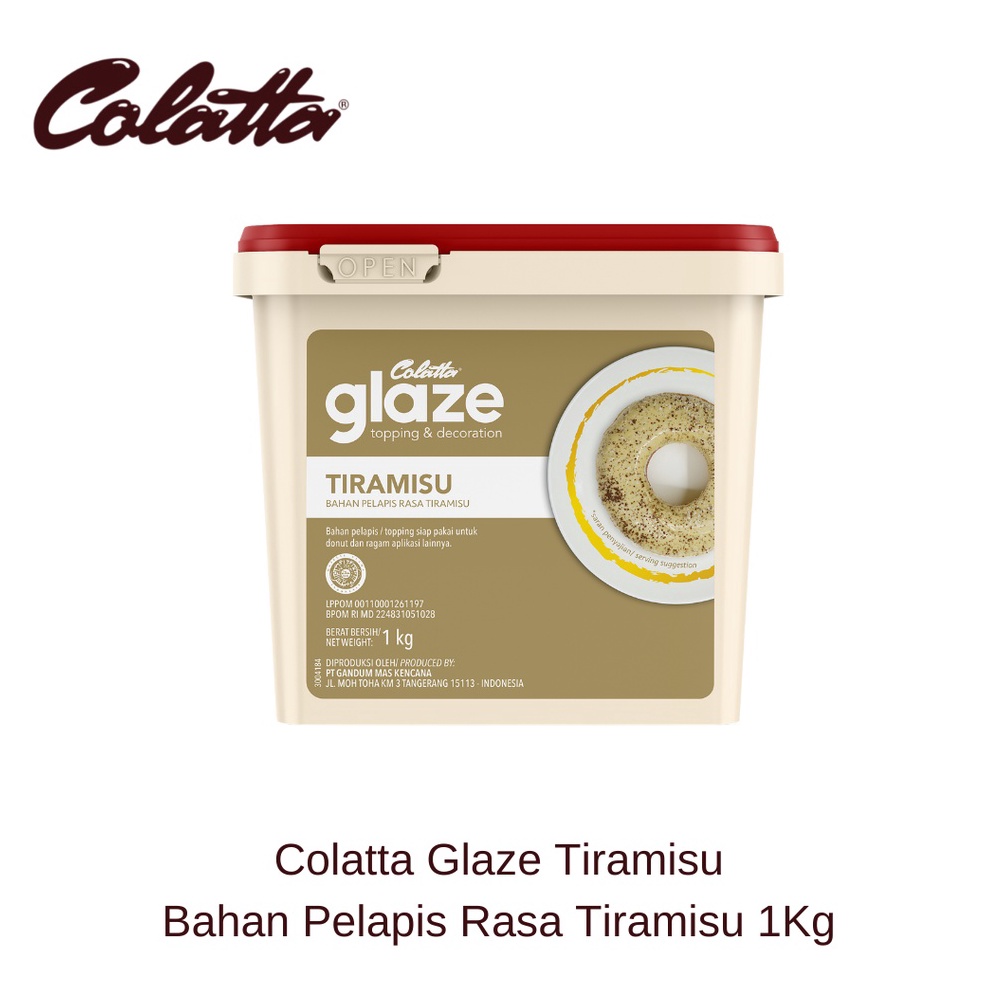 

Best Terl4ris Colatta Glaze Tiramisu - Bahan Pelapis Tiramisu 1Kg Seller Now