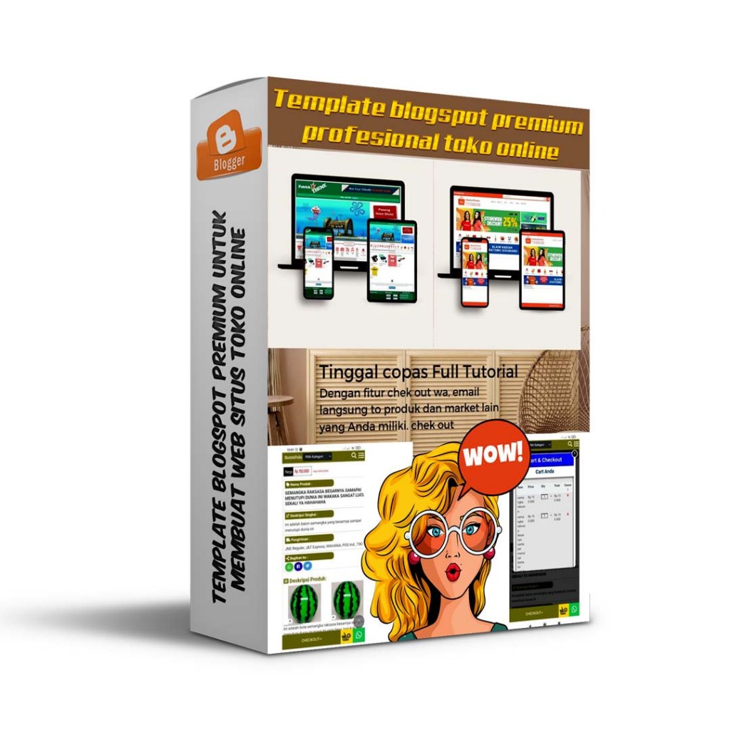 Template Blog Premium untuk Membuat Web Profesional | pgmall