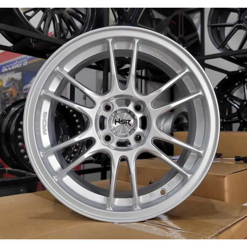 VELG HSR KIYOSU R15X7 H4x100 ET35 SILVER