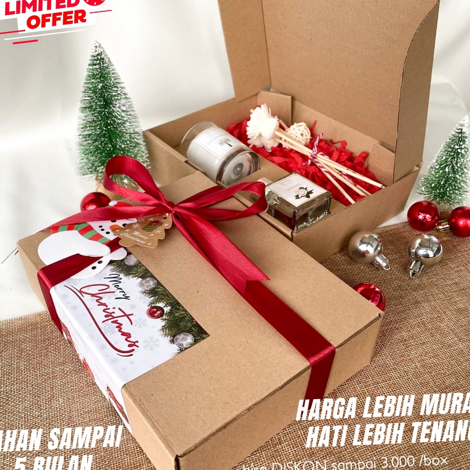 

Berkualitas HAMPERS NATAL/CHRISTMAS/HAMPERS AROMATERPI/REED DIFFUSER/LlLIN hadiah kado parcel natal
