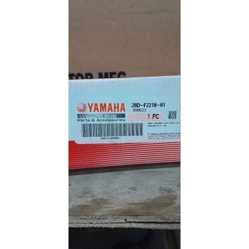 SHOCK  ABSORBER/Shock Belakang (untuk Mio) Original Yamaha