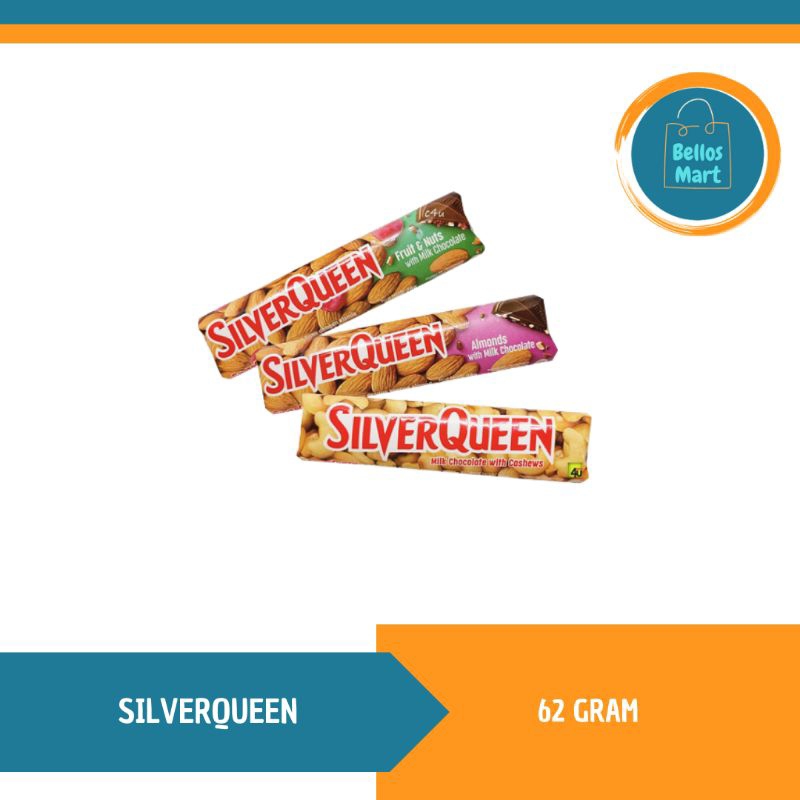 

silver queen almond dan cashew 58gram
