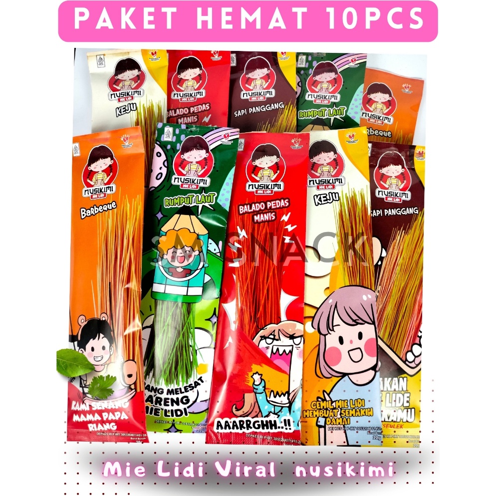 

[FYR71] MIE LIDI VIRAL TIKTOK ISI 10PCS PAKET HEMAT 84