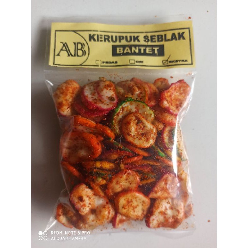 

KERUPUK SEBLAK (BAWANG) BANTET