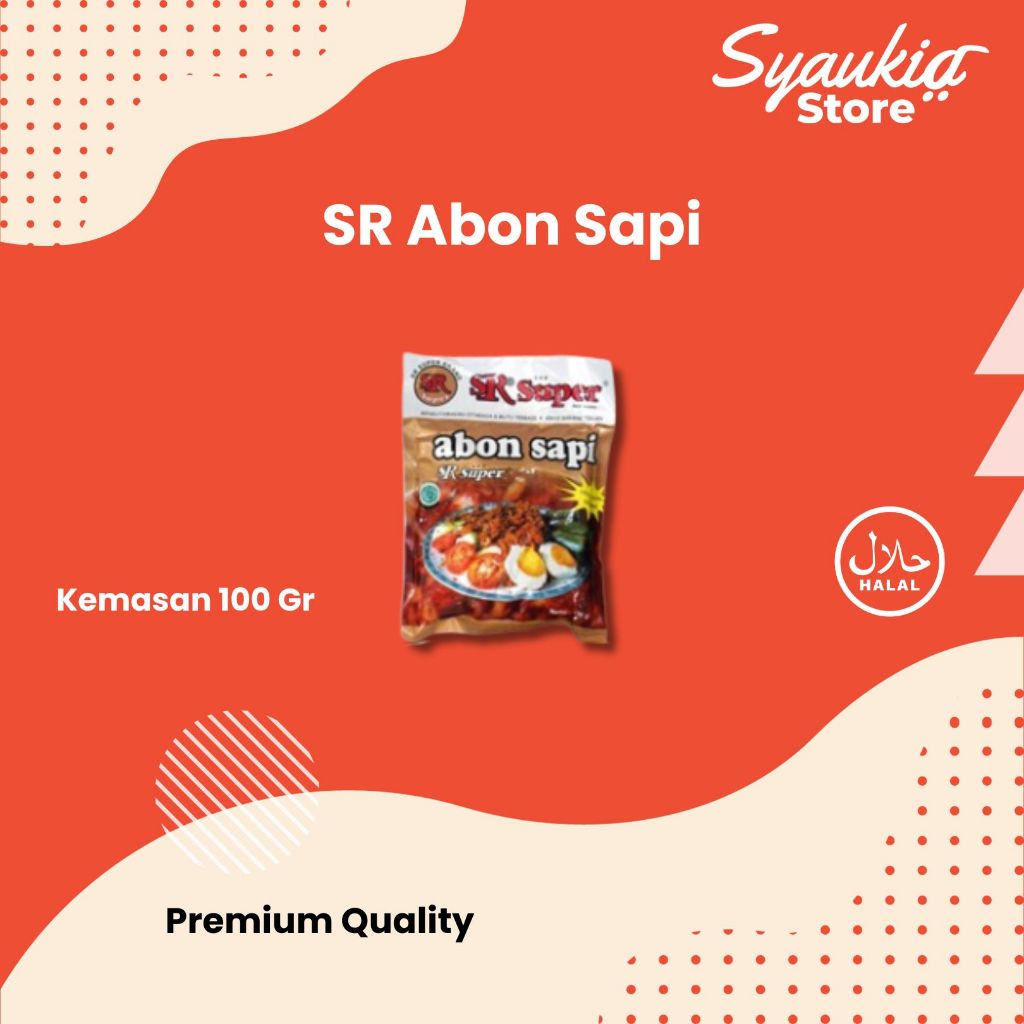 

SR Abon Sapi 100 Gr - Premium Quality