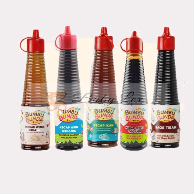 

6BBZW Kecap Sehat Organik Bumbu Bunda Kecap MPASI Anti GTM SAOS TIRAM - MINYAK WIJEN - KECAP IKAN NON MSG Bayi SAUS TIRAM MPASI Slow Cooker SAUS TIRAM 57