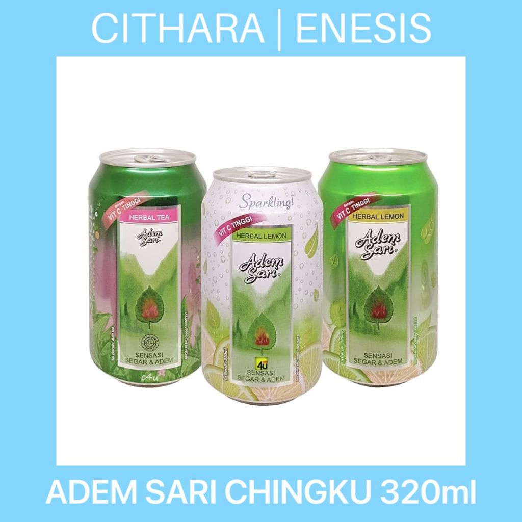 

ADEM SARI CHING KU Herbal Lemon/Tea/Sparkling 320ML