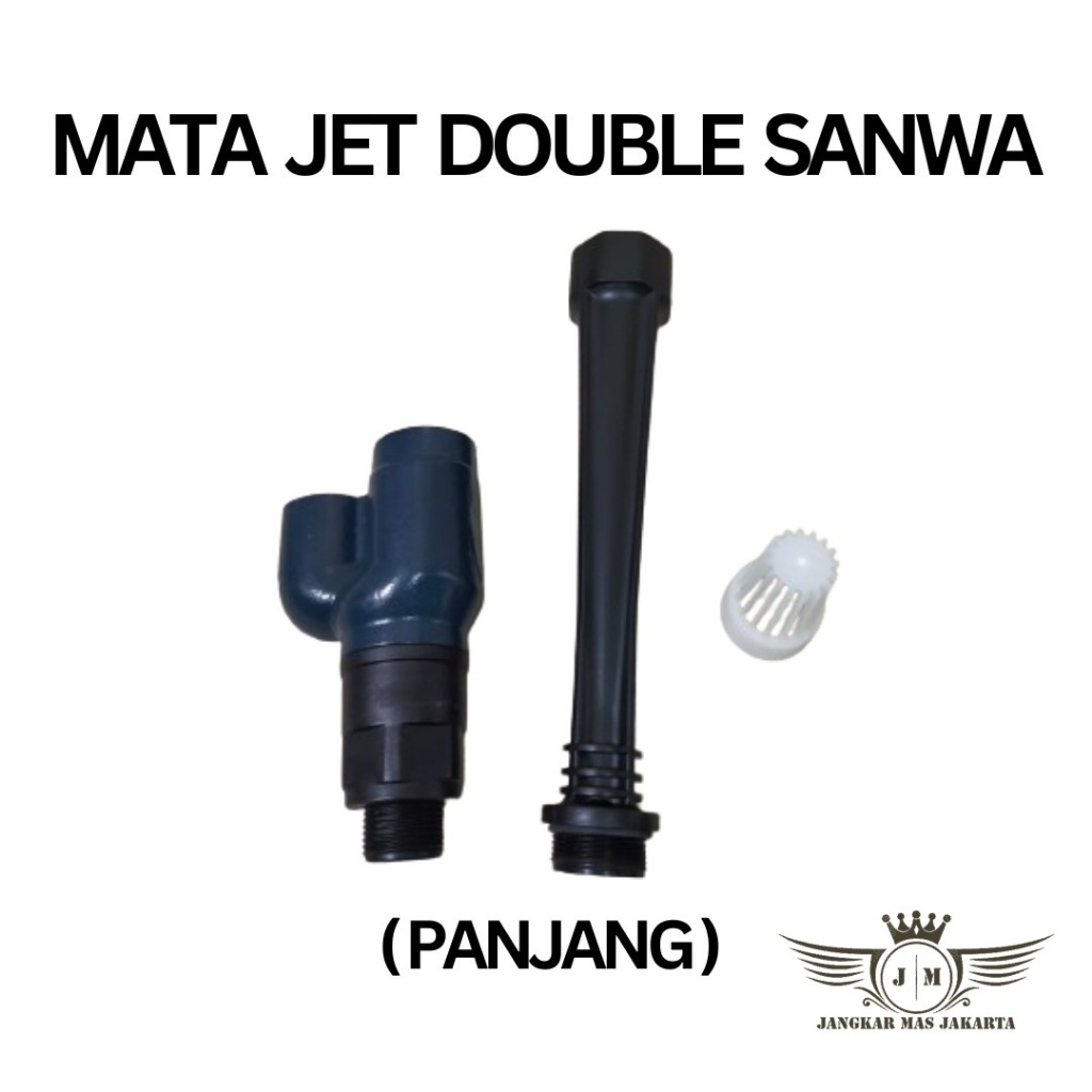 JKM Mata Jet SANWA Model Apollo pompa air pump Jet pvc Double Jet Panjang