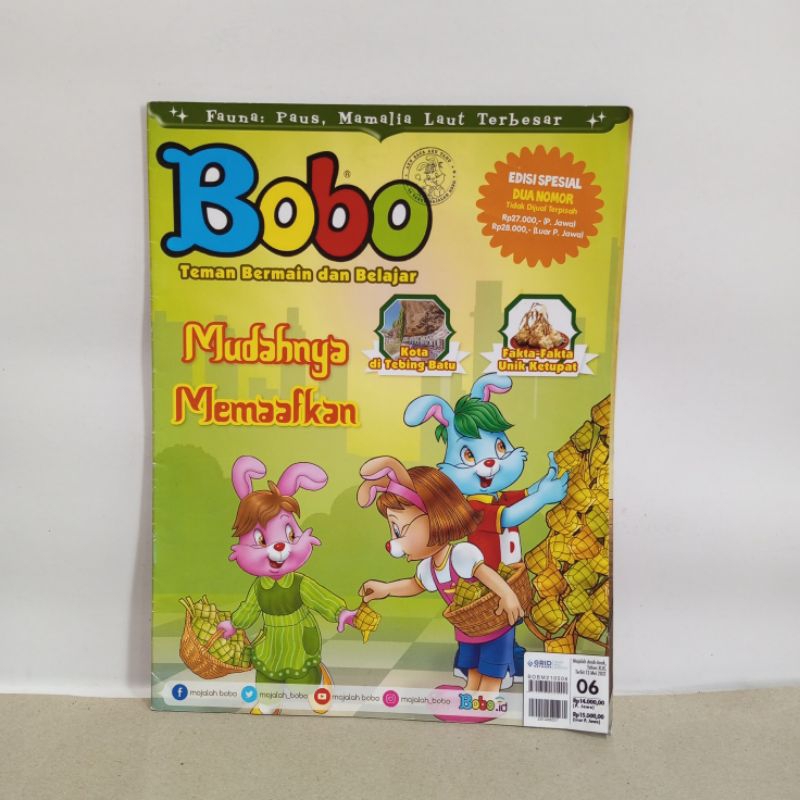 Majalah Bobo no 6 edisi 13 mei 2021