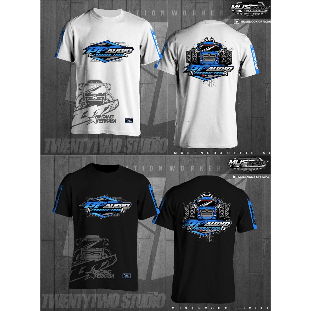 T Shirt BP Audio Watermark Truk