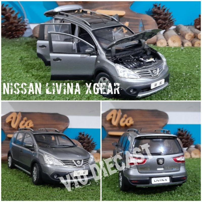 Diecast Miniatur Nissan Livina XGear skala 1:18