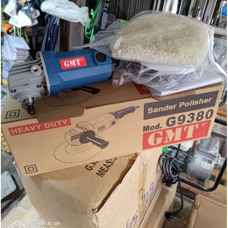 Mesin poles polisher 7" inc gmt