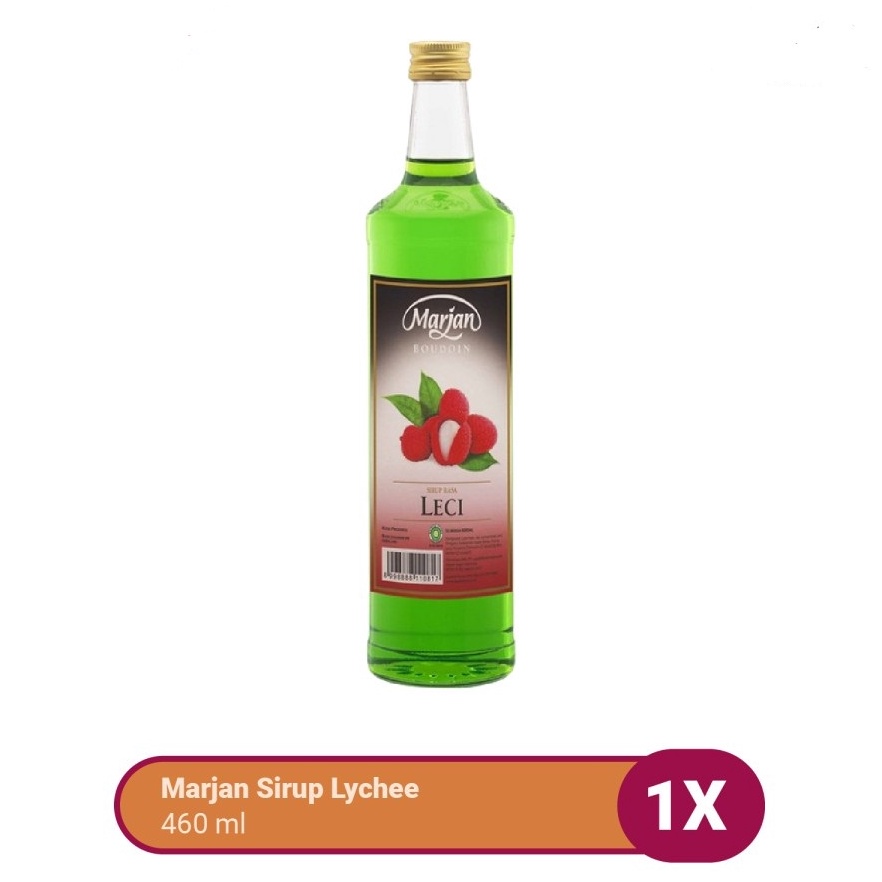 

[V7Z67] SIRUP LECI MARJAN BOUDOIN LYCHEE SYRUP 460ML Grosir