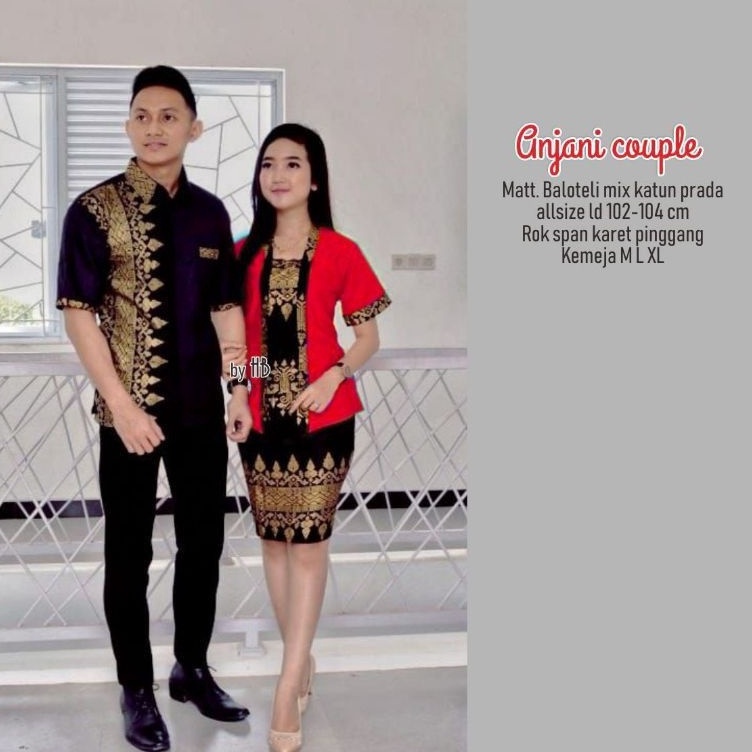 Promo Promo Diskon Baju Couple Family Natal Love Santa Mery Christmas Batik Djarum/ couple natal