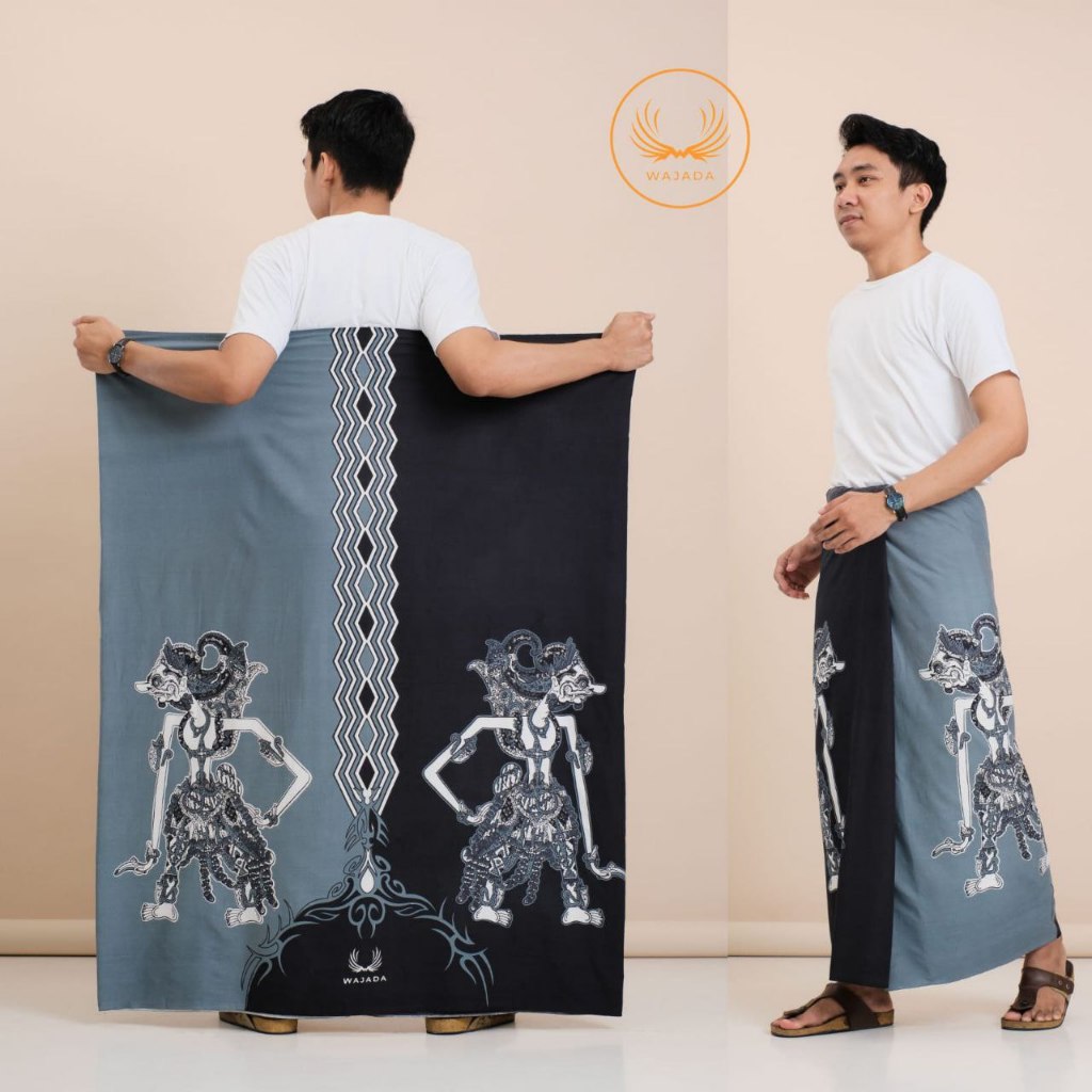 SARUNG TENUN TERBARU MOTIF WAYANG DAN PALAIKAT / SARUNG RABBANI PALESTINE / SARUNG PALAIKAT