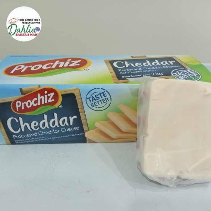 

Keju PROCHIZ PREMIUM CHEDDAR Kemasan REPACK 500 GRAM