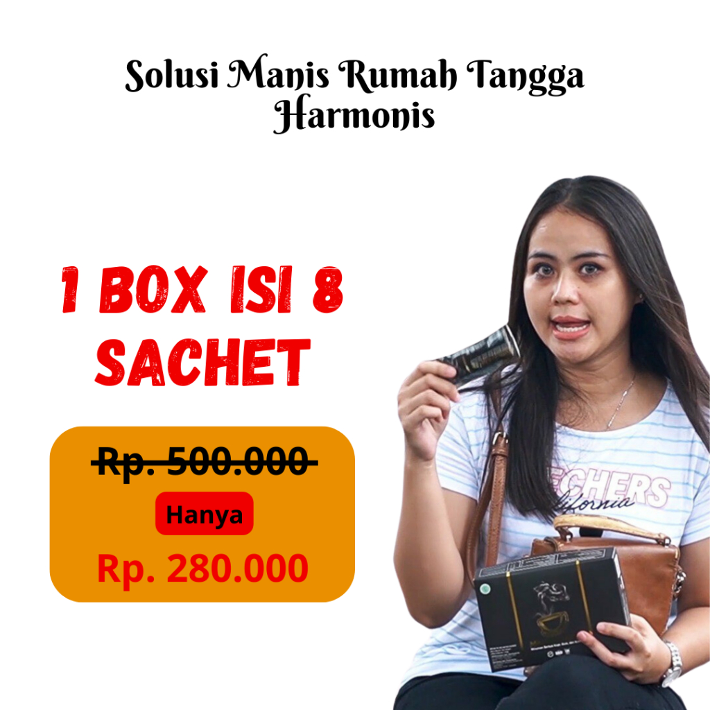 

Mncerr Coffe Hitam Original - 1 Box Isi 8 Sachet