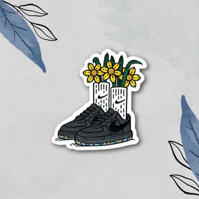 

STIKER AESTHETIC | STIKER BRAND NIKE SEPATU Bahan Vinyl High Quality Laminasi Glossy Anti Gores