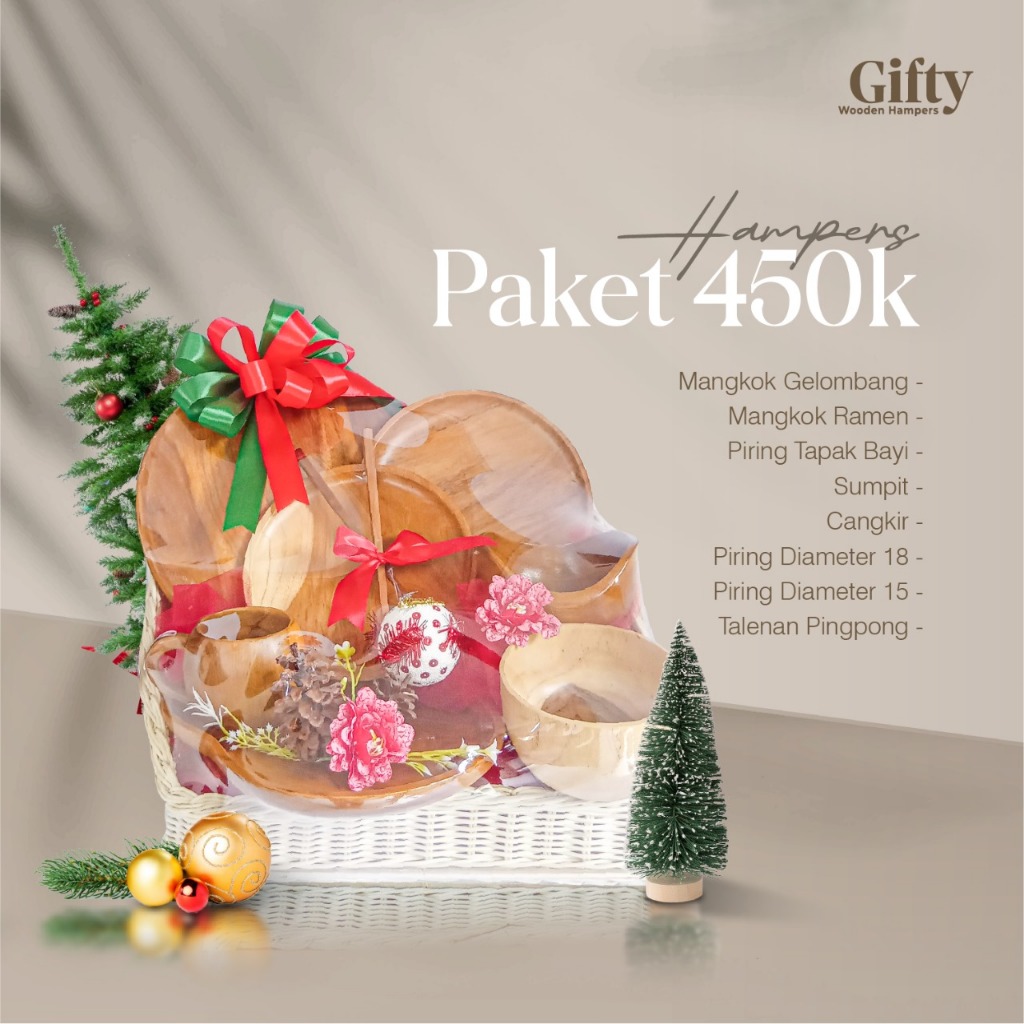 

GIFTY WOODEN HAMPERS | Wedding Hampers | Gift Set | Natal Gift