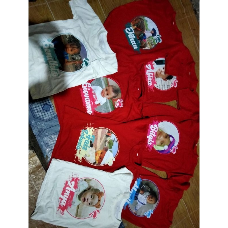 kaos custome anak