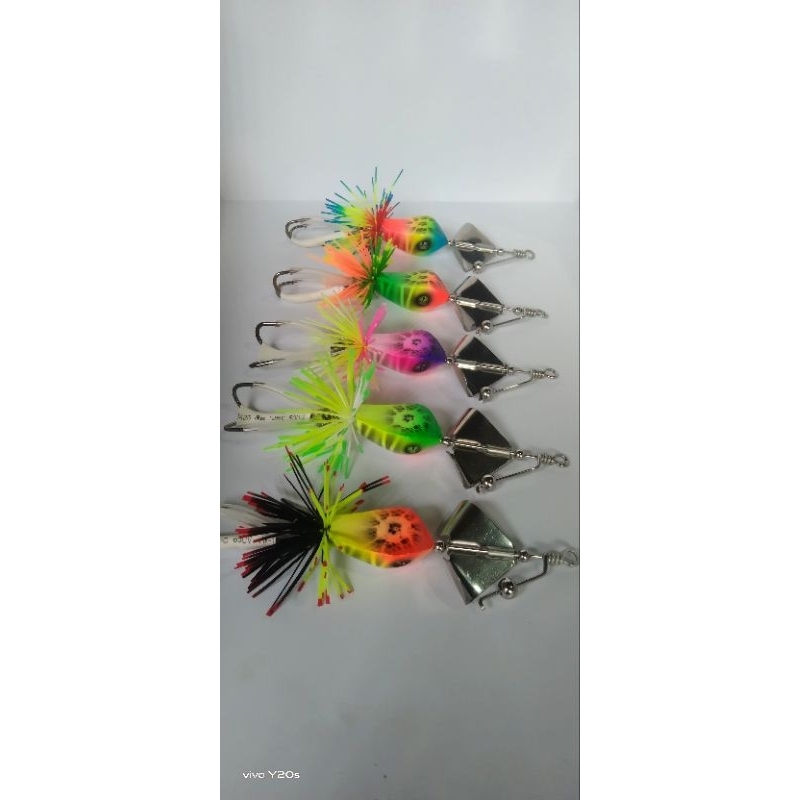 Slater buzzbait, ( Best seller )  mini sleter tiktok, umpan pancing gabus toman