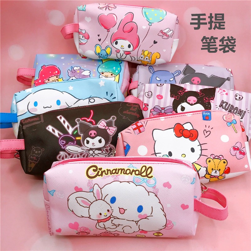 

PENCIL CASE/ TEMPAT PENSIL MOTIF KARTUN SANIRO PREMIUM CINAMOROLL MELODY KUROMI LUCU