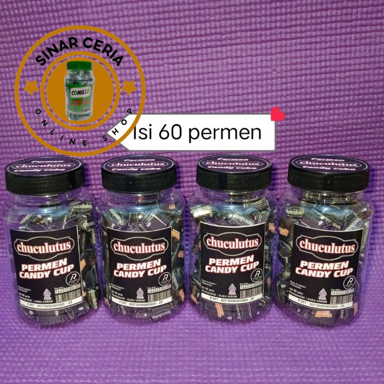 

!!WVI permen cube viral millo milo CHUCULUTUS obral isi 60 pcs 62