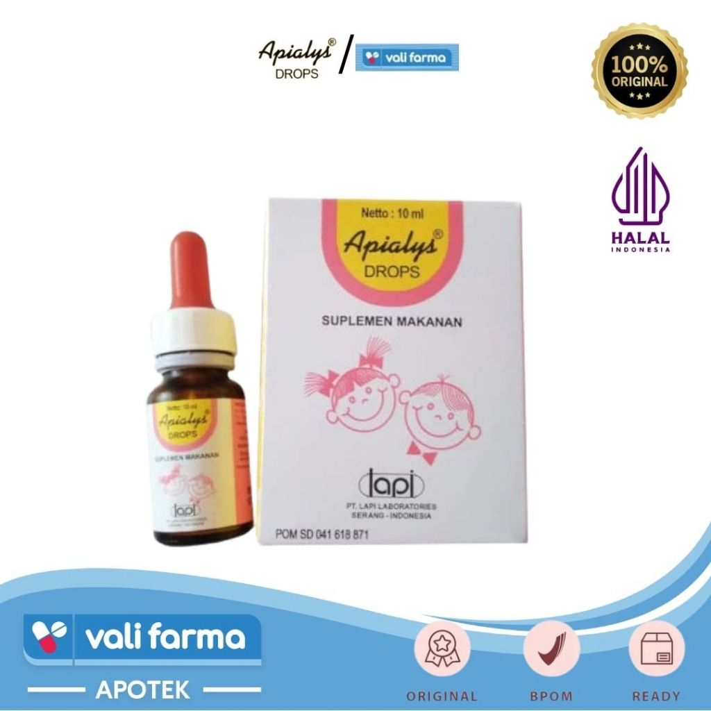 APIALYS DROP - Suplemen Kesehatan Anak