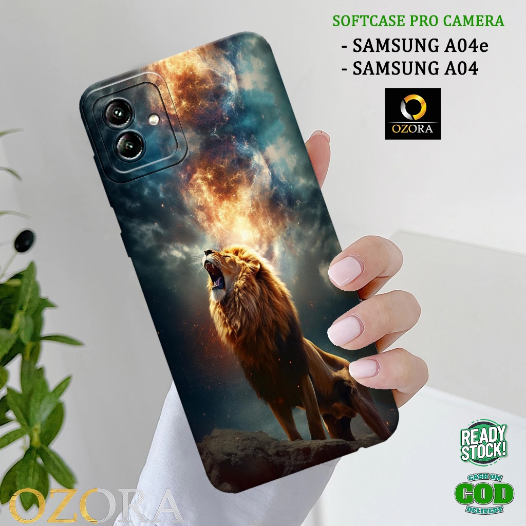 OZORA - Case Samsung Galaxy A04e / A04 Terbaru - Fashion Case Binatang - Casing Hp Samsung A04e / A0