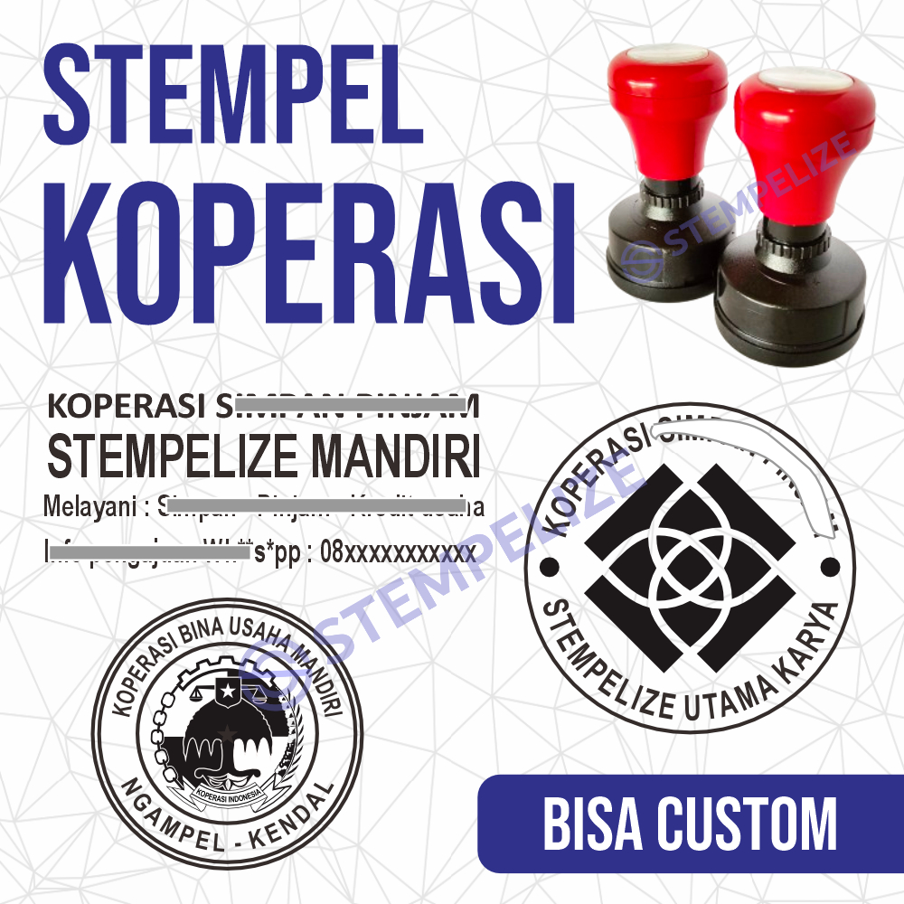 

Stempel Koperasi / Koperasi Merah Putih