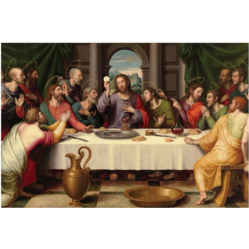 Hiasan Dinding - Perjamuan Terakhir / Yesus / Last Supper