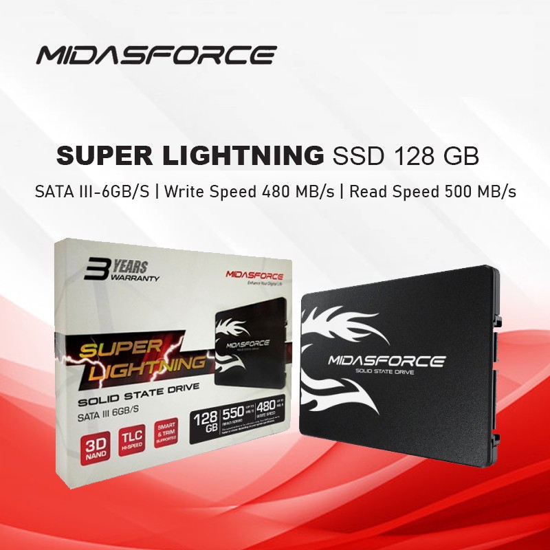 Midasforce SSD Superlightning 128GB