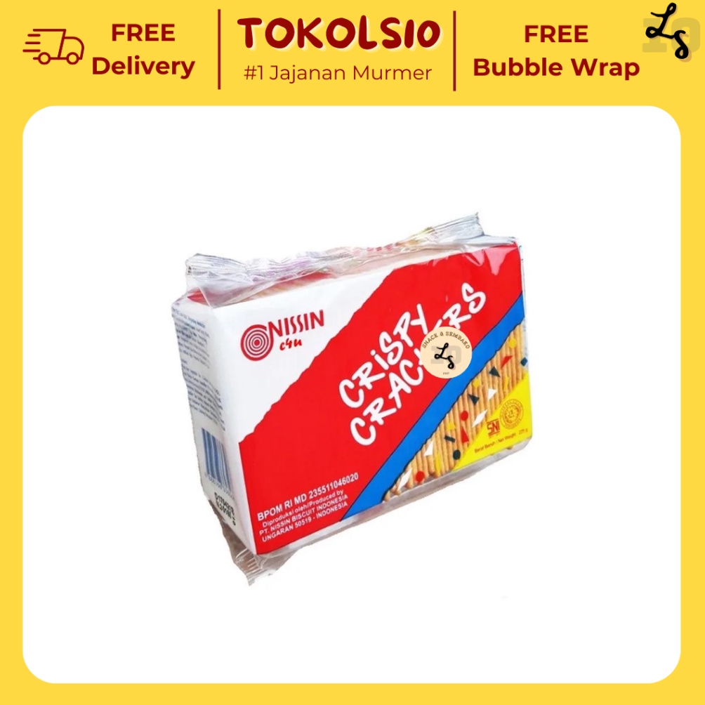 

[✹I85➤] Nissin Crispy Crackers - 225 gr Big Discount