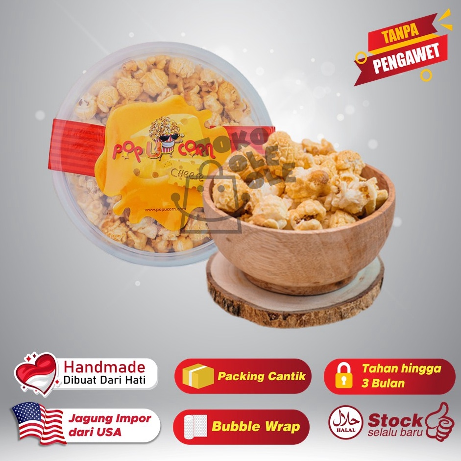 

[9VH54] Pop U Corn Popcorn Rasa Keju (Cheese) prbyd