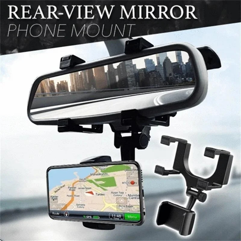 MH - Holder Mobil - Holder GPS - Holder Kaca Spion - Tempat Hp Mobil