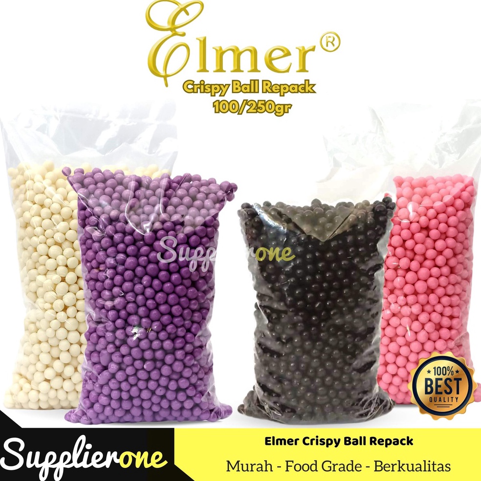 

[☪H35<] Elmer Crispy Ball / Crispy Ball / Crispy Ball Elmer 250gr / Crispy Ball Dark Cokelat / Crispy Ball Grape / Crispy Ball White Dijamin Baru