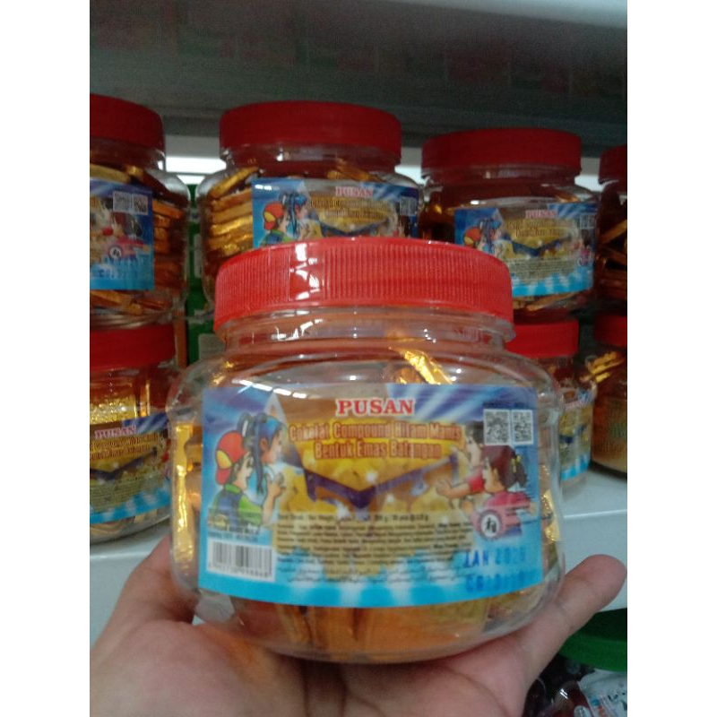 

Pusan coklat gold isi 50