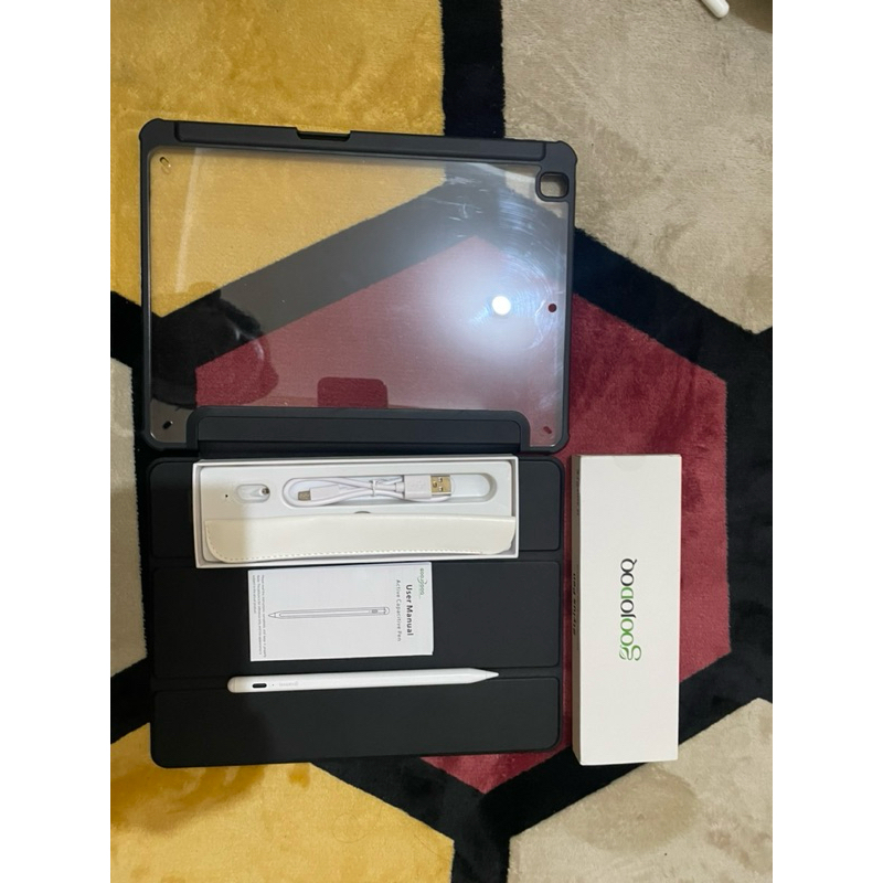 iPad 9 Case + Stylus Pen Goojodoq Universal