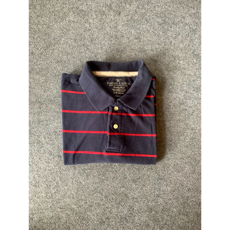 Polo shirt strip Faded Glory