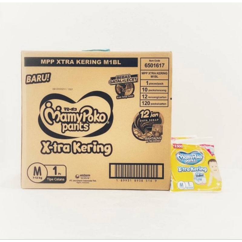 Mamypoko pants S1/M1/L1/XL1 karton