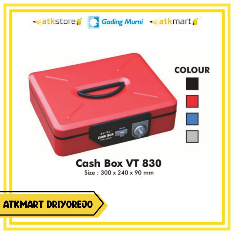 V-TEC CASH BOX CB-830 - BRANKAST PORTABLE