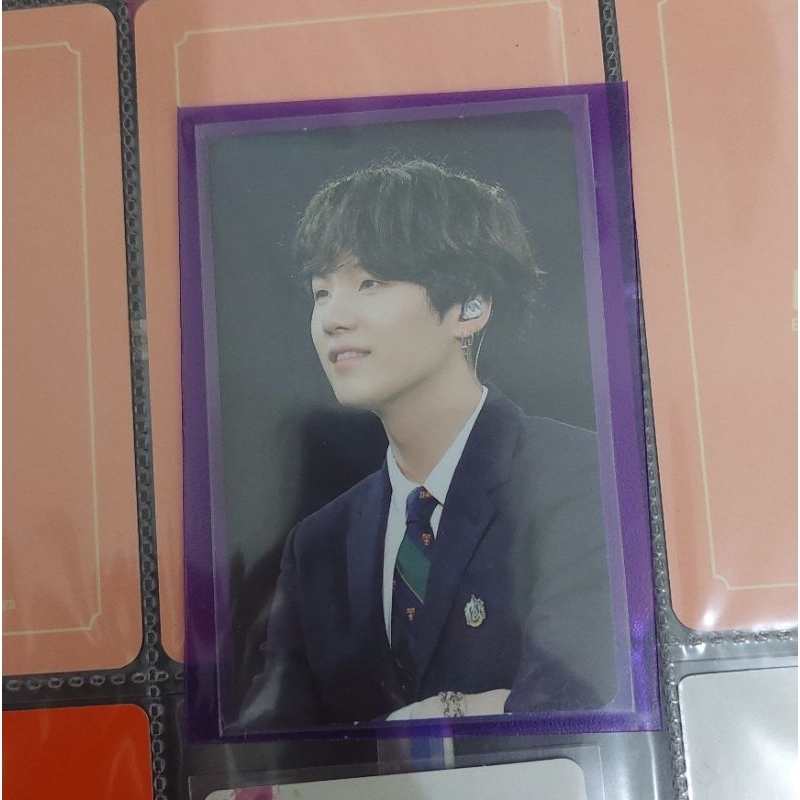 photocard yoongi suga fm 4( fanmeeting)