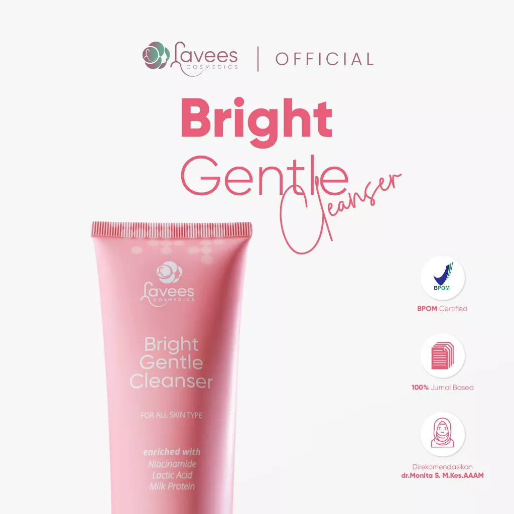 Lavees Glowhite Brightening Facial Wash