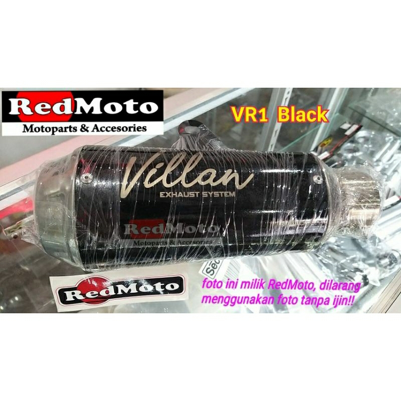 Knalpot Villan original VR1 silencer saja