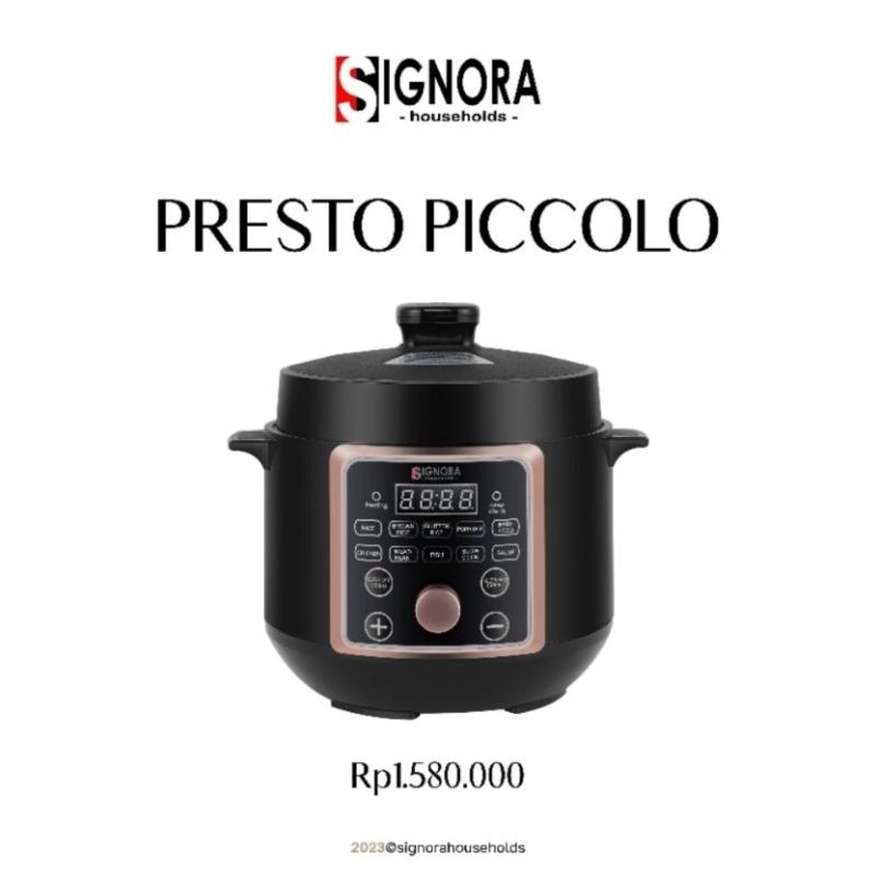 PRESTO PICCOLO SIGNORA