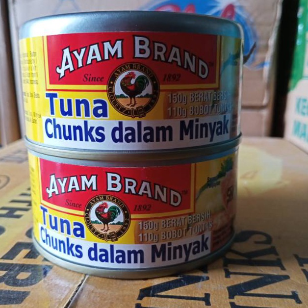 

[♾️M20$] Tuna Chunk In Oil Ayam Brand 150 Gram Recomended