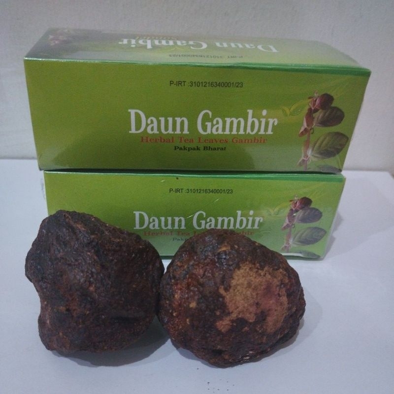 

Paket hemat Getah gambir bulat dan Teh gambir